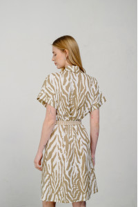 Платье 6433 Бежевый