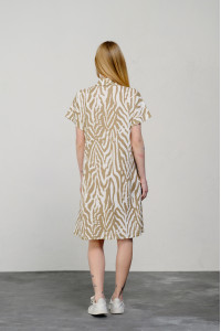 Платье 6433 Бежевый