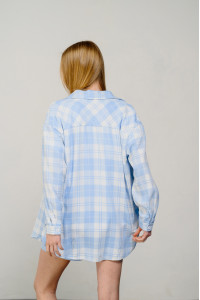 Рубашка 6440 Голубой