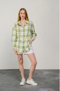 Рубашка 6440 Оливковый