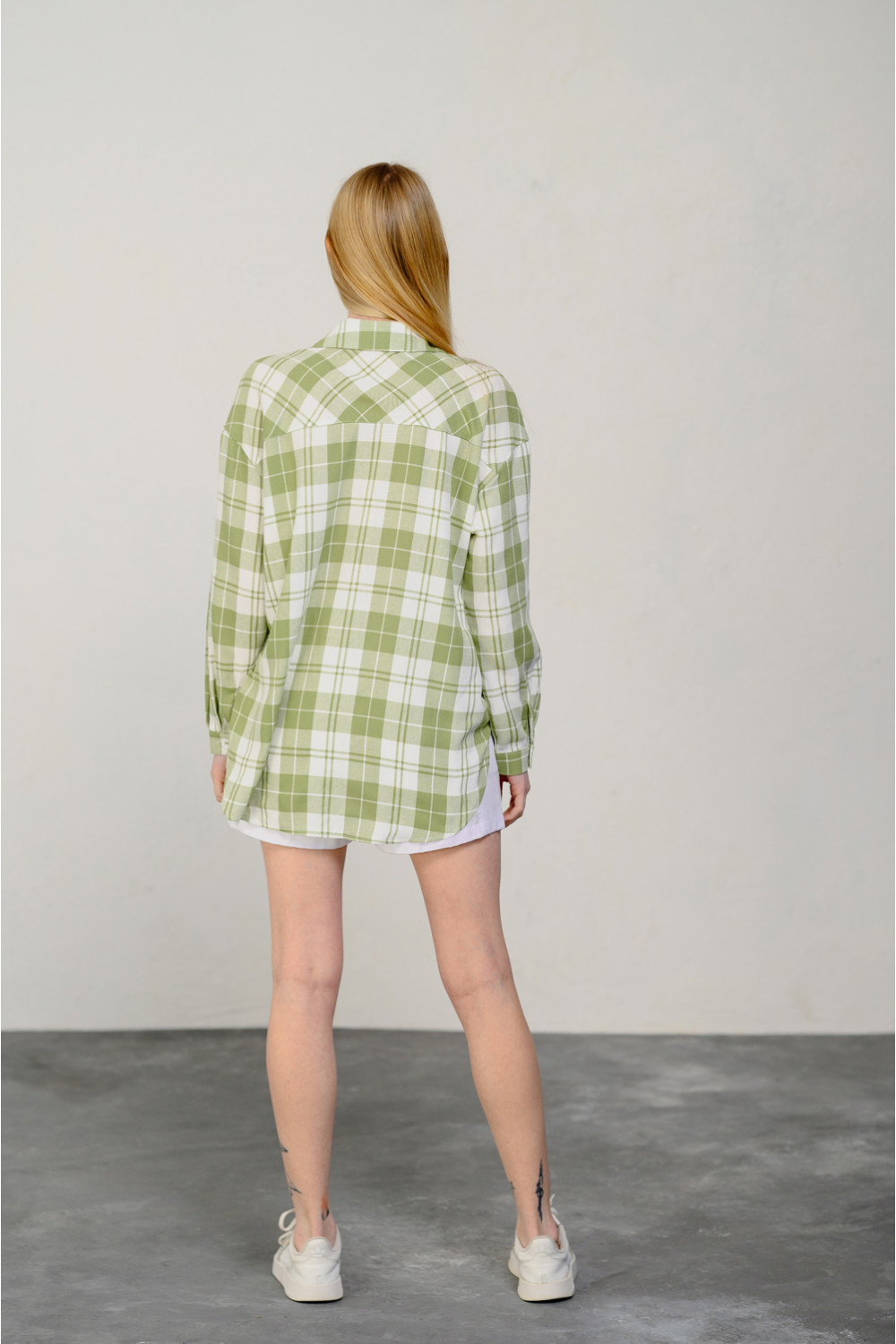 Рубашка 6440 Оливковый