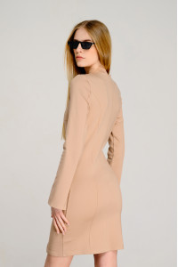 Платье 6400 Бежевый
