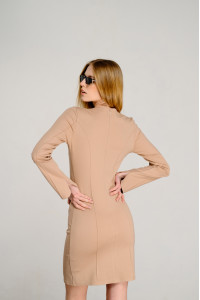 Платье 6400 Бежевый