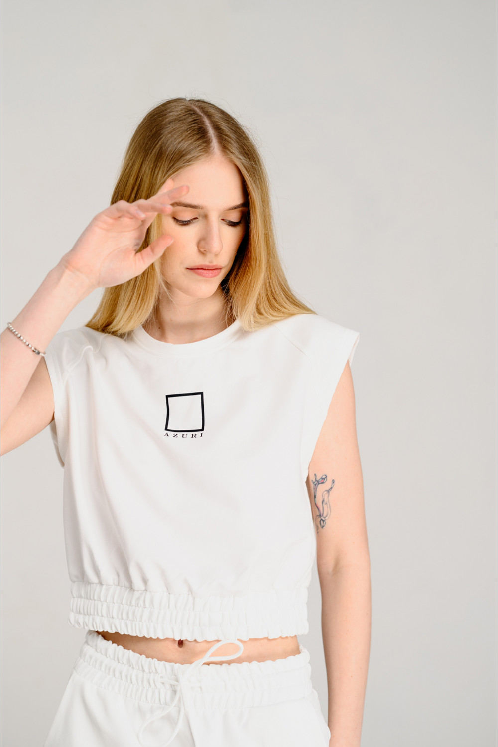 Костюм 6417 Молочный