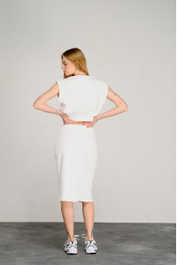 Костюм 6417 Молочный