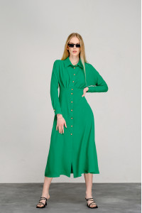 Платье 6418 Зеленый