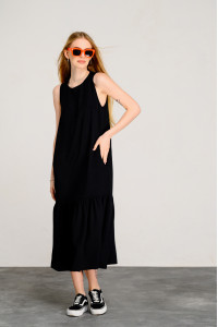 Платье 6428 Черный Черный