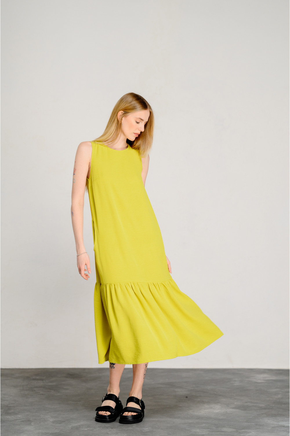 Платье 6428 Лайм