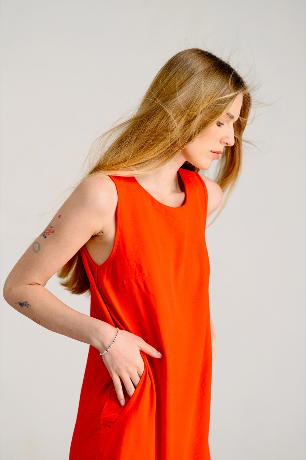 Платье 6428 Сицилийский апельсин