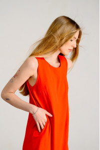 Платье 6428 Сицилийский апельсин