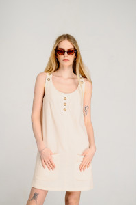 Платье 6430 Бежевый Бежевый