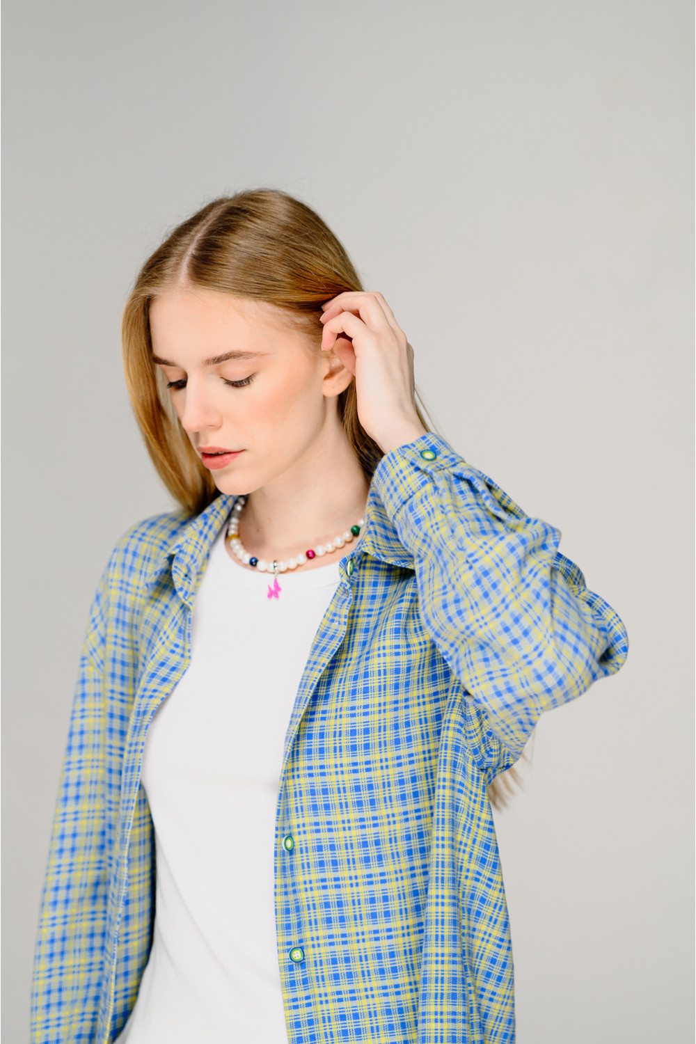 Рубашка 6440 Желтый