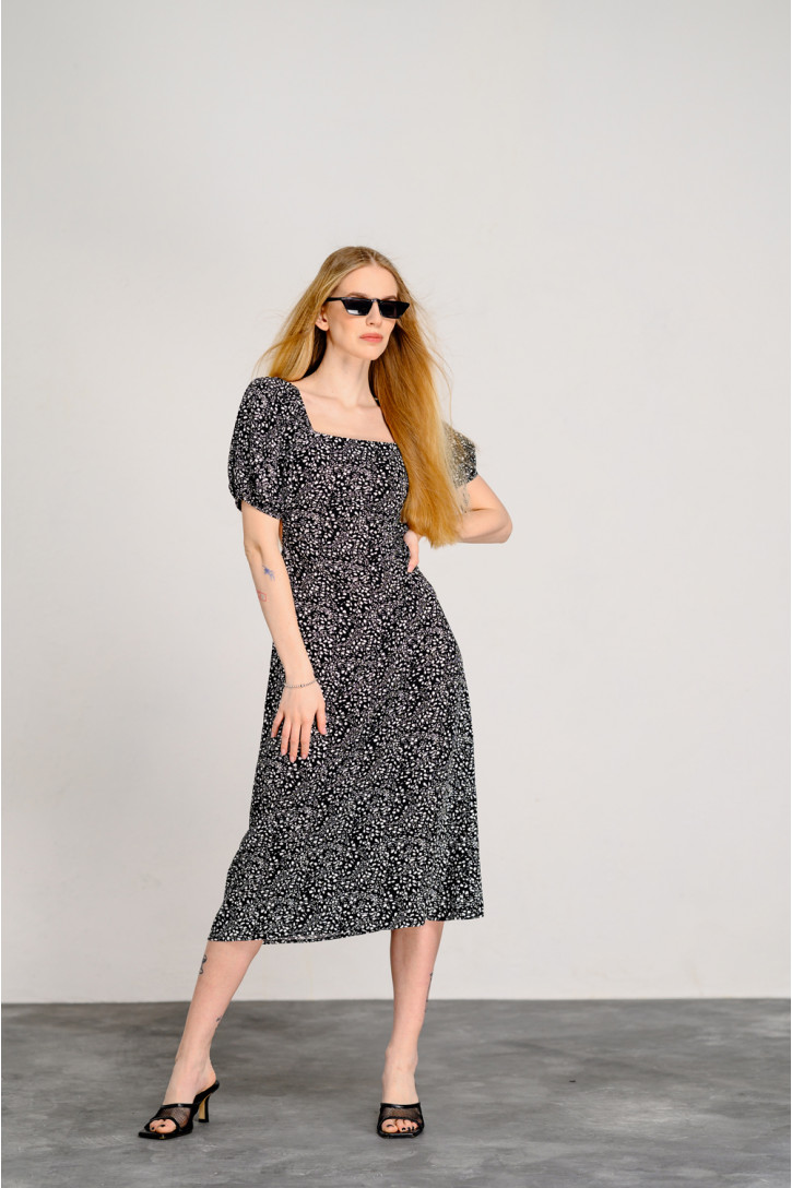 Платье 6443 Черный