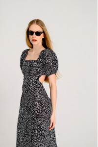 Платье 6443 Черный