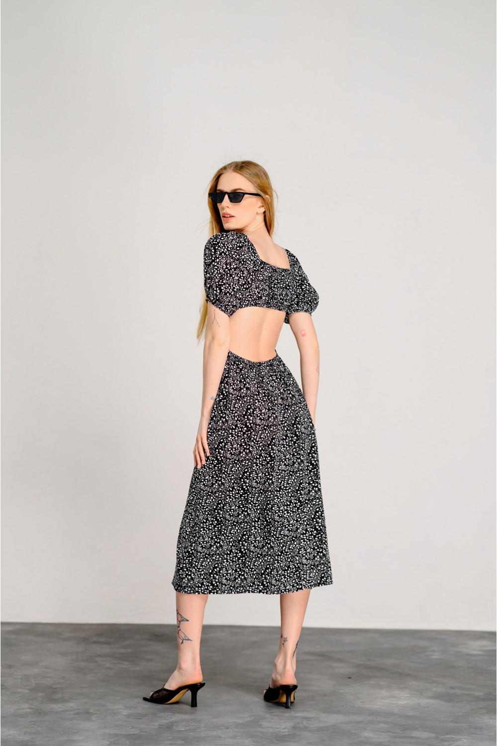 Платье 6443 Черный