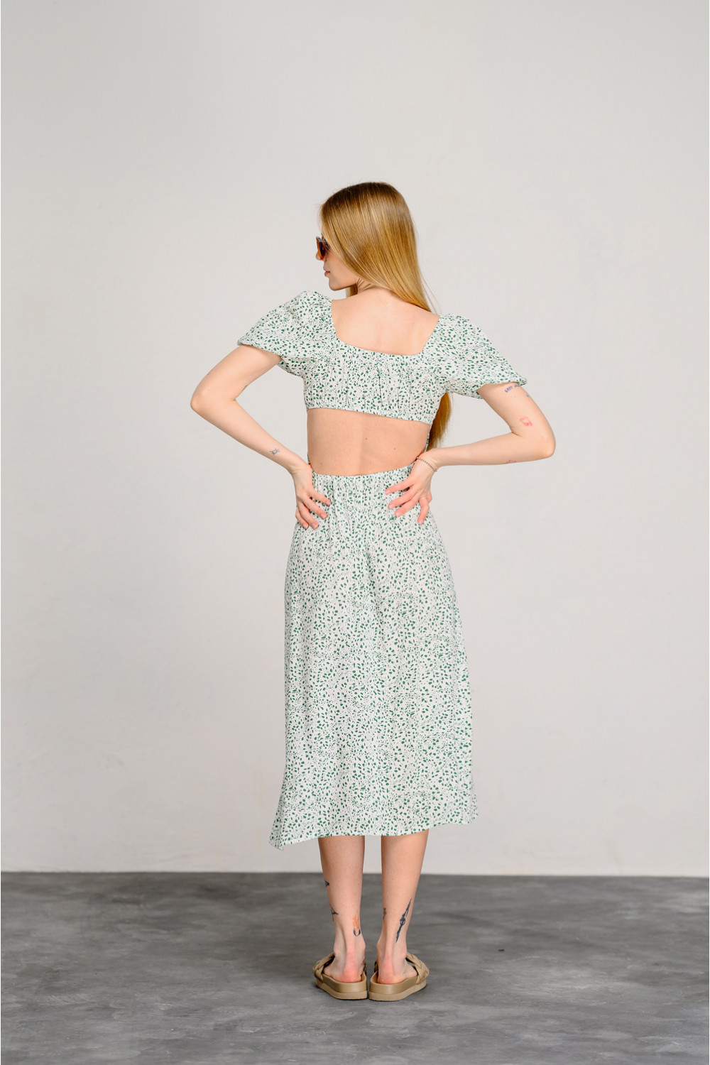 Платье 6443 Белый