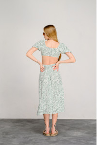 Платье 6443 Белый