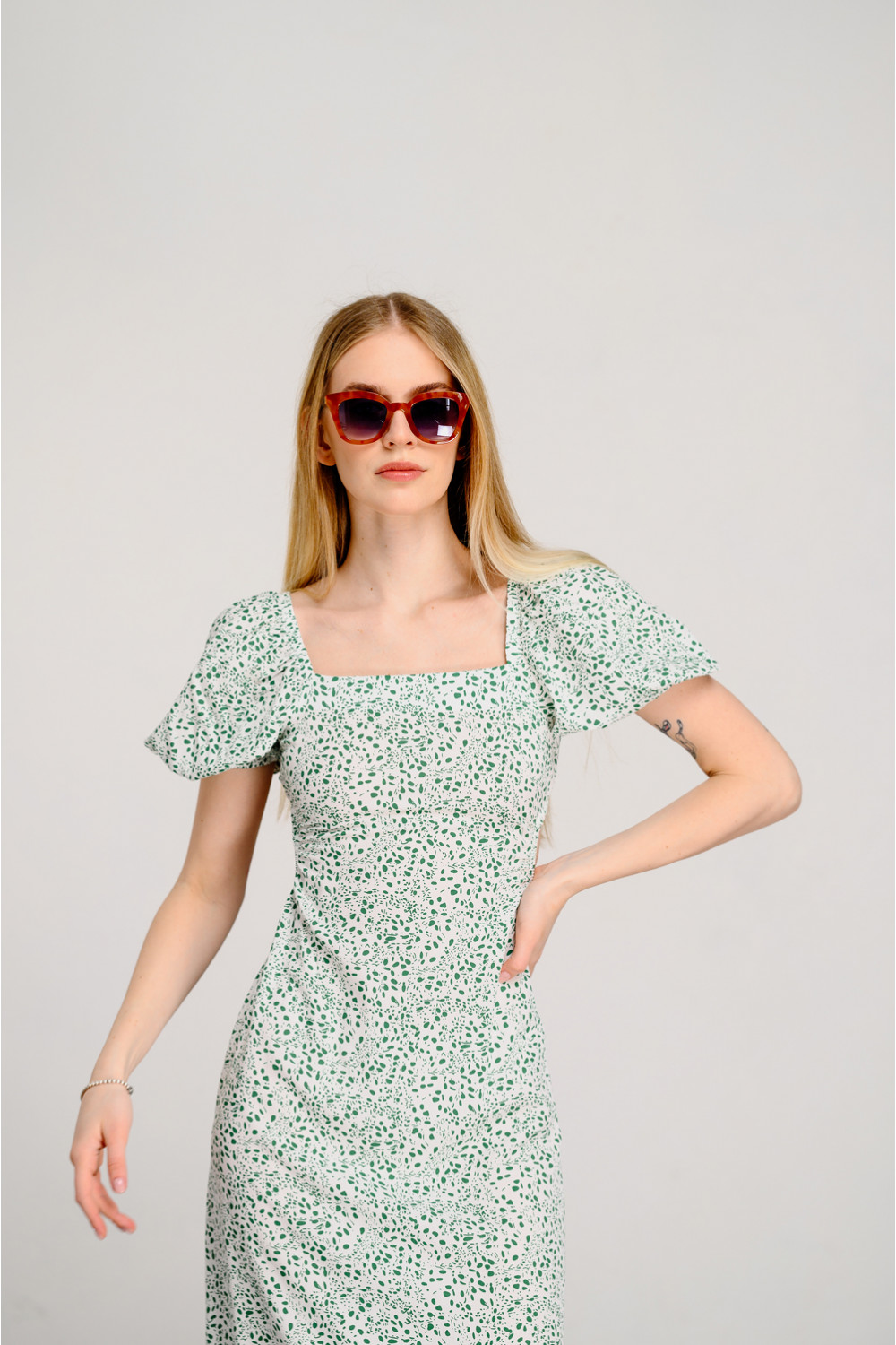 Платье 6443 Белый