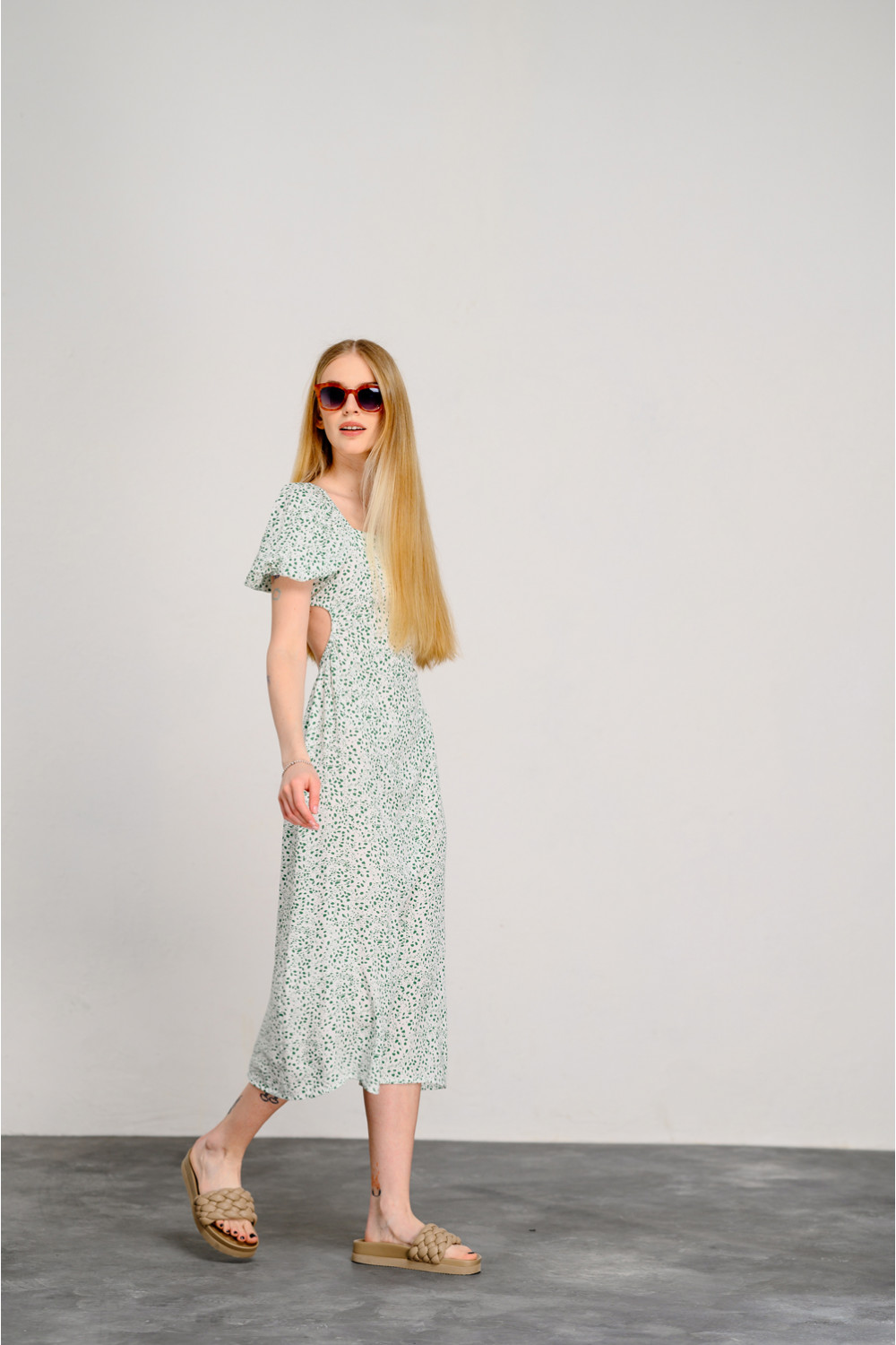 Платье 6443 Белый