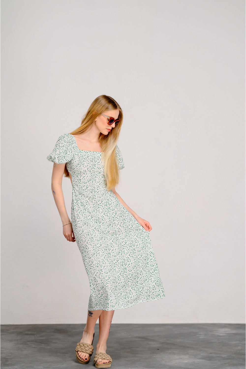 Платье 6443 Белый