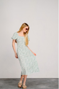 Платье 6443 Белый