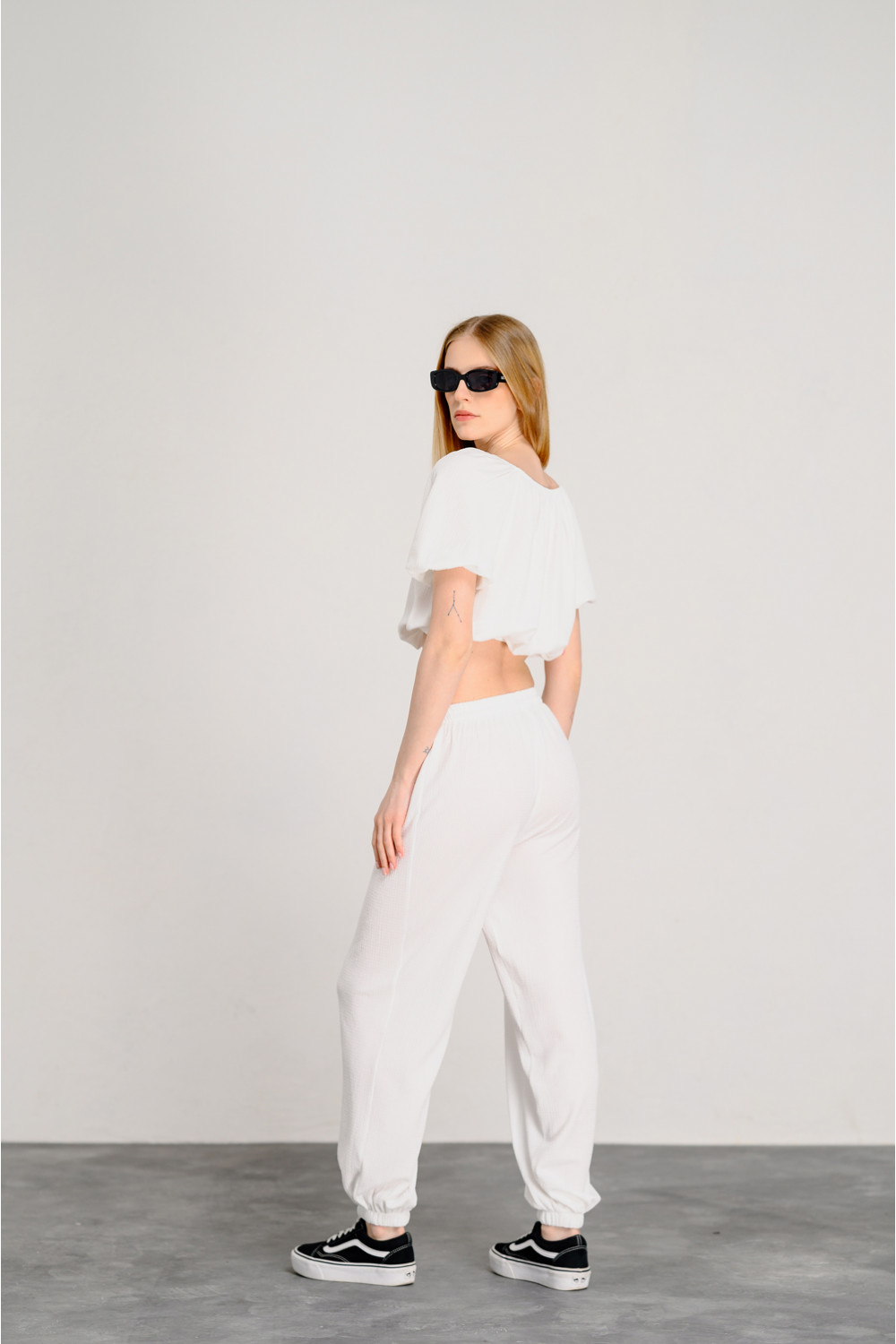 Костюм 6445 Молочный