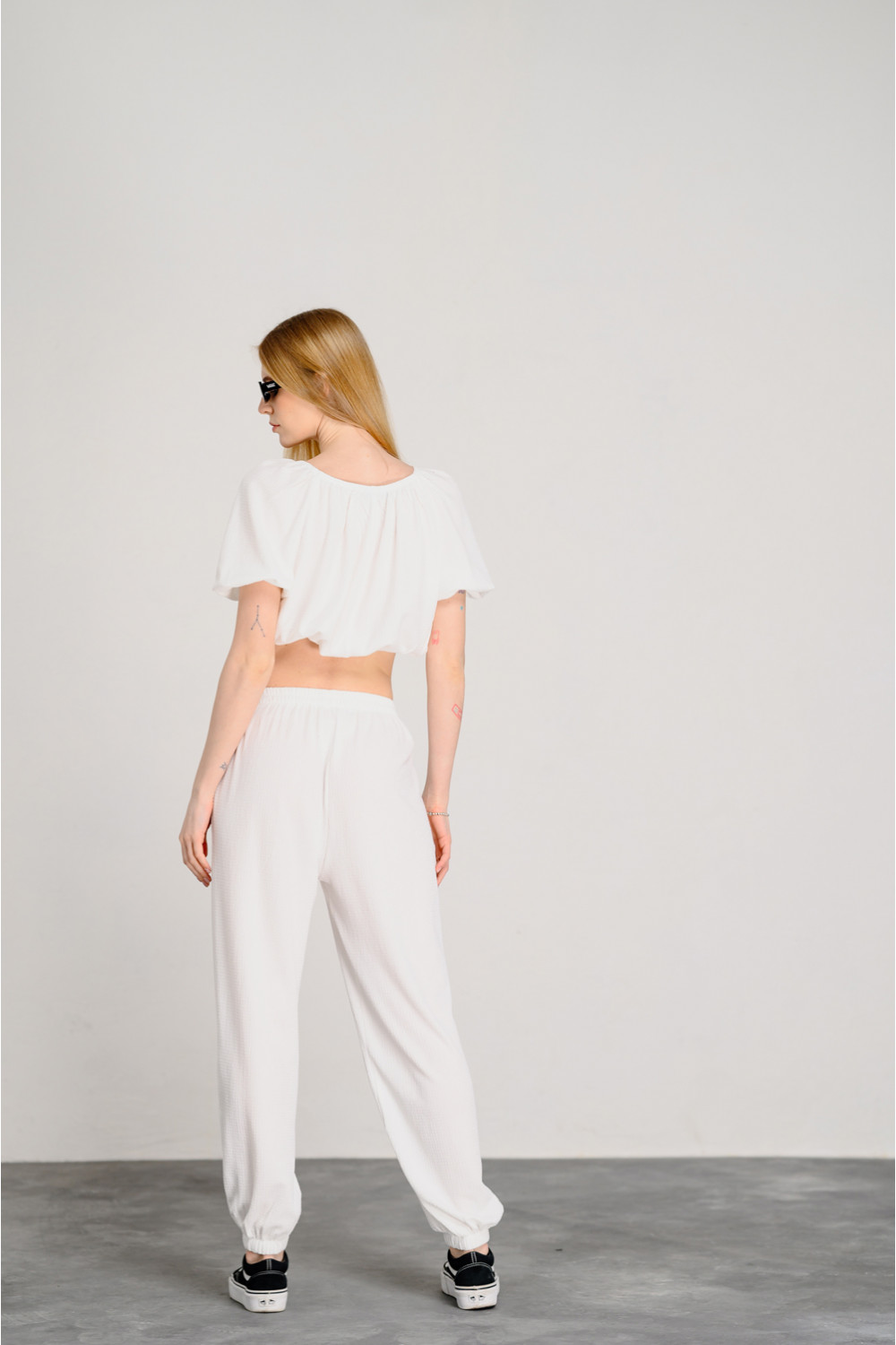 Костюм 6445 Молочный