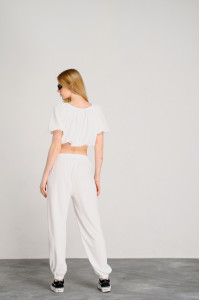 Костюм 6445 Молочный