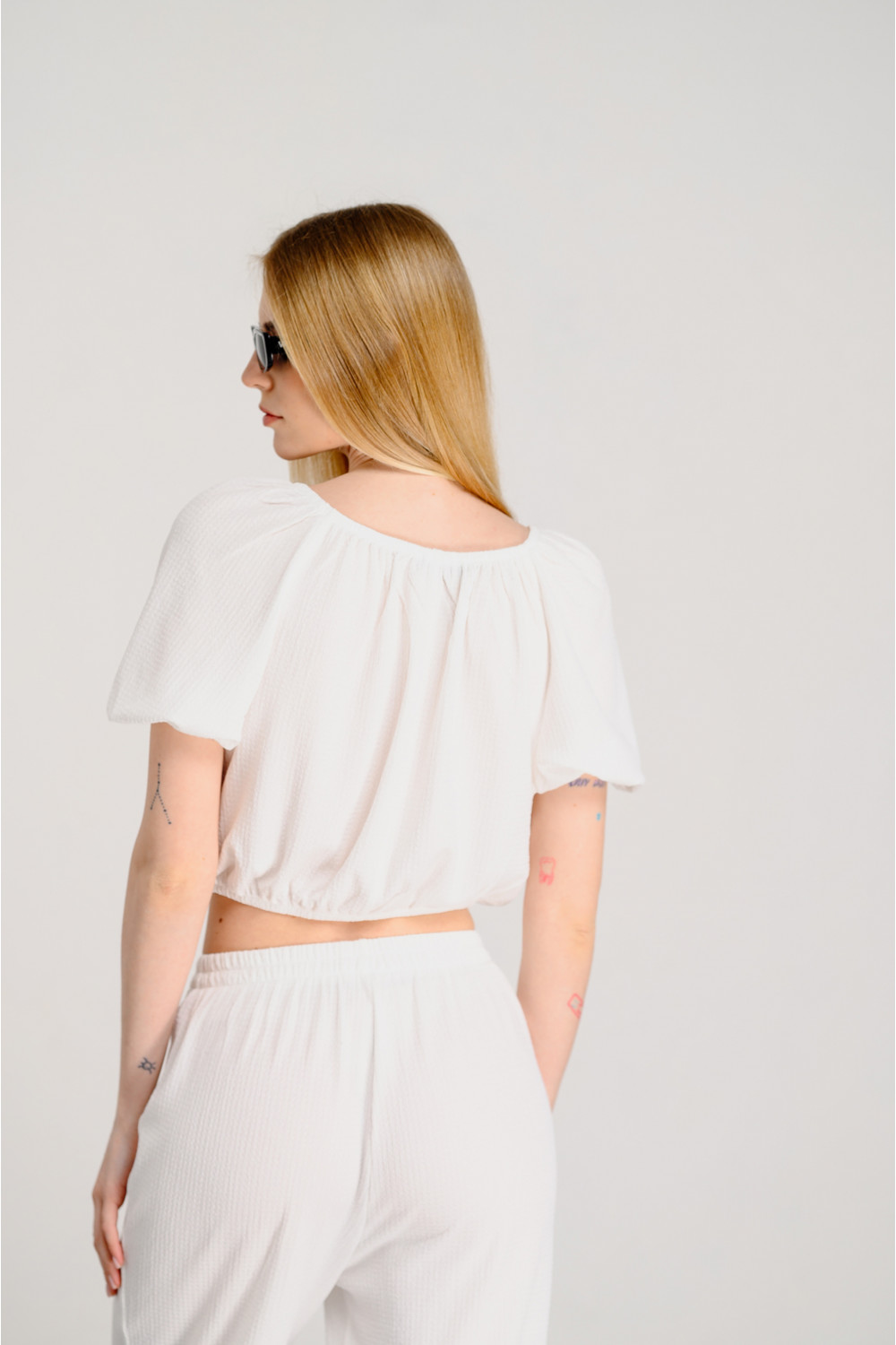 Костюм 6445 Молочный