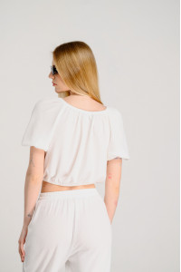 Костюм 6445 Молочный