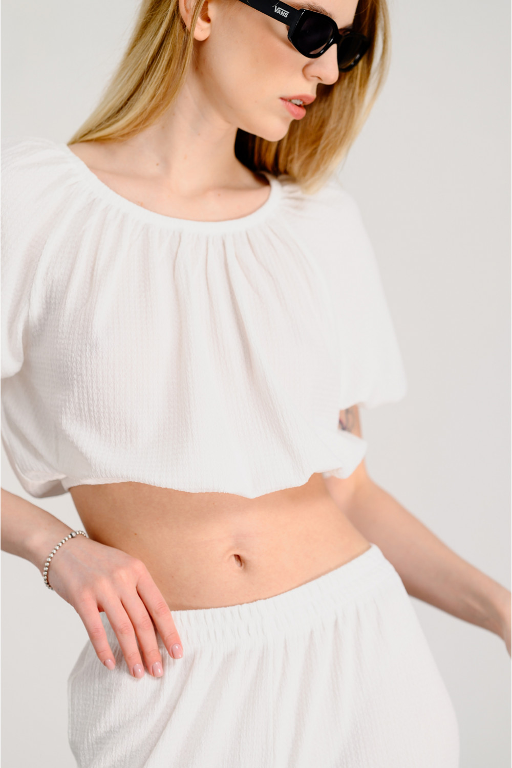 Костюм 6445 Молочный