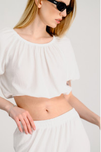 Костюм 6445 Молочный