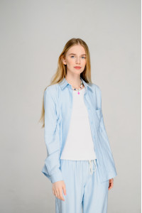 Рубашка 6452 Голубой