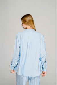 Рубашка 6452 Голубой