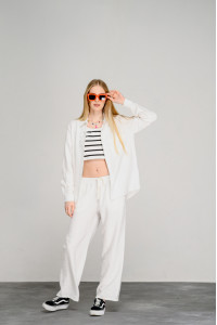 Рубашка 6452 Молочный