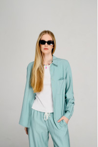 Рубашка 6452 Мята Мята