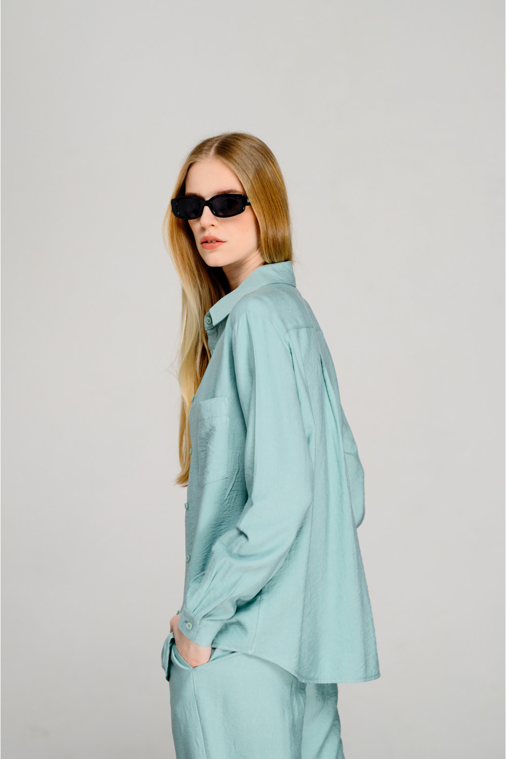 Рубашка 6452 Мята