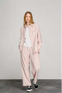 Рубашка 6452 Пудра