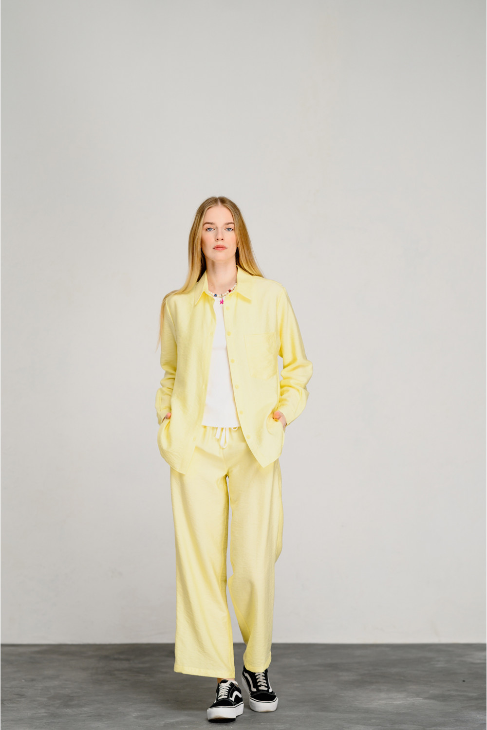 Рубашка 6452 Желтый