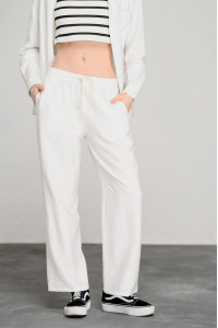 Брюки 6453 Молочный Молочный