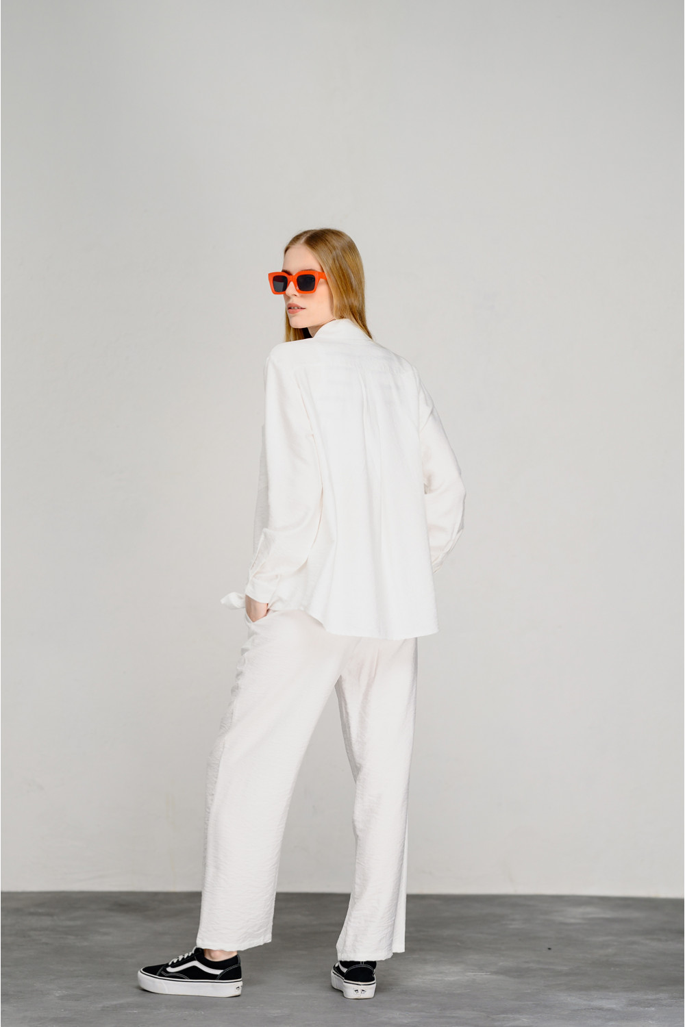 Брюки 6453 Молочный