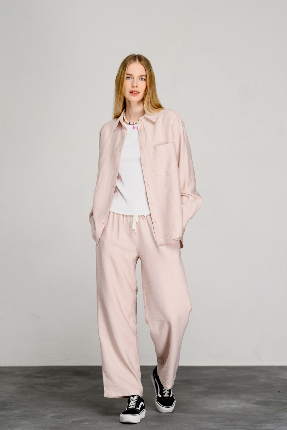 Брюки 6453 Пудра