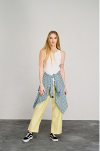 Брюки 6453 Желтый