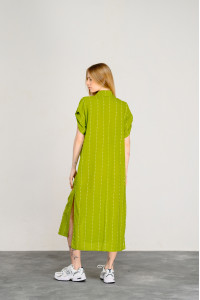 Платье 6455 Оливковый