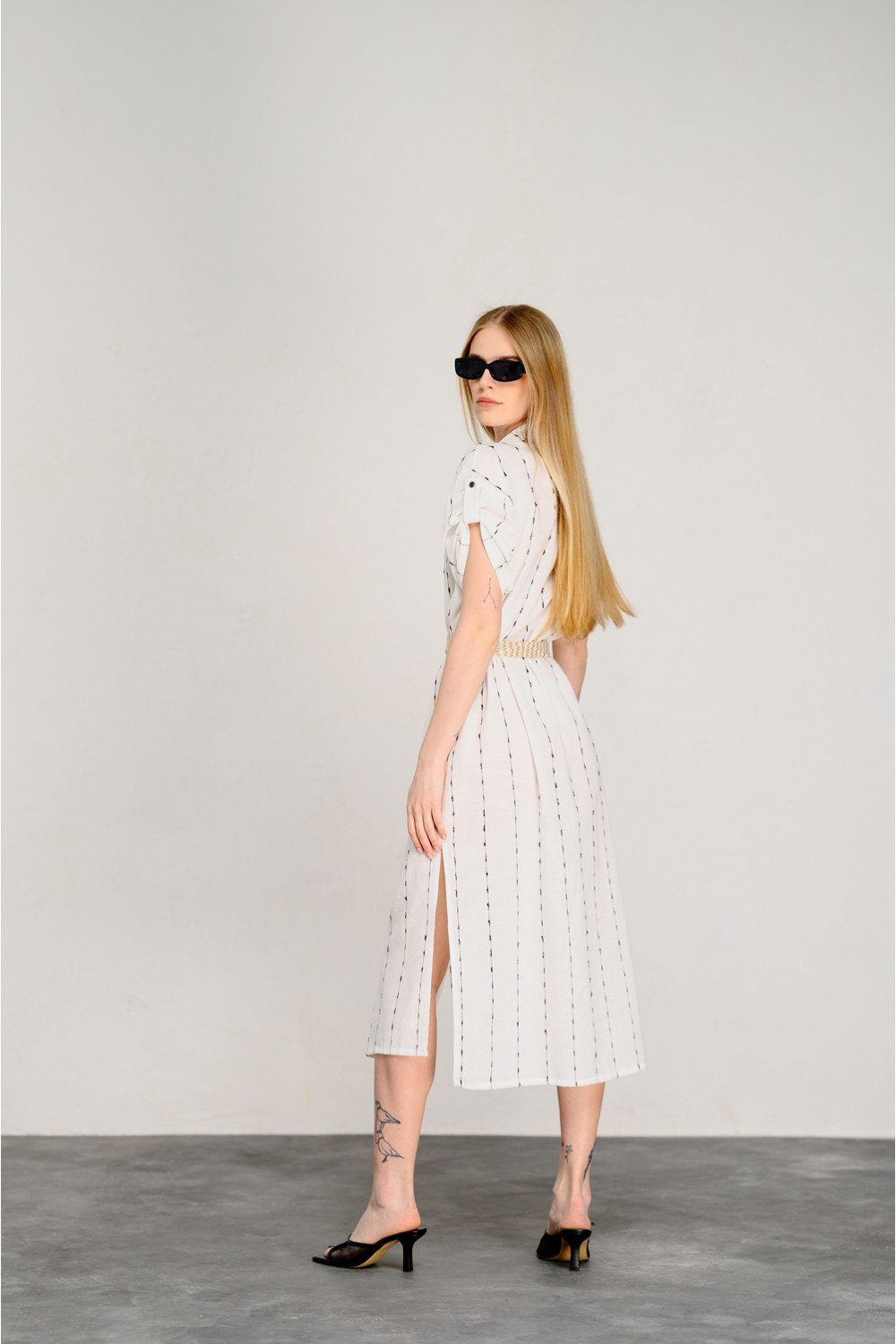 Платье 6455 Белый