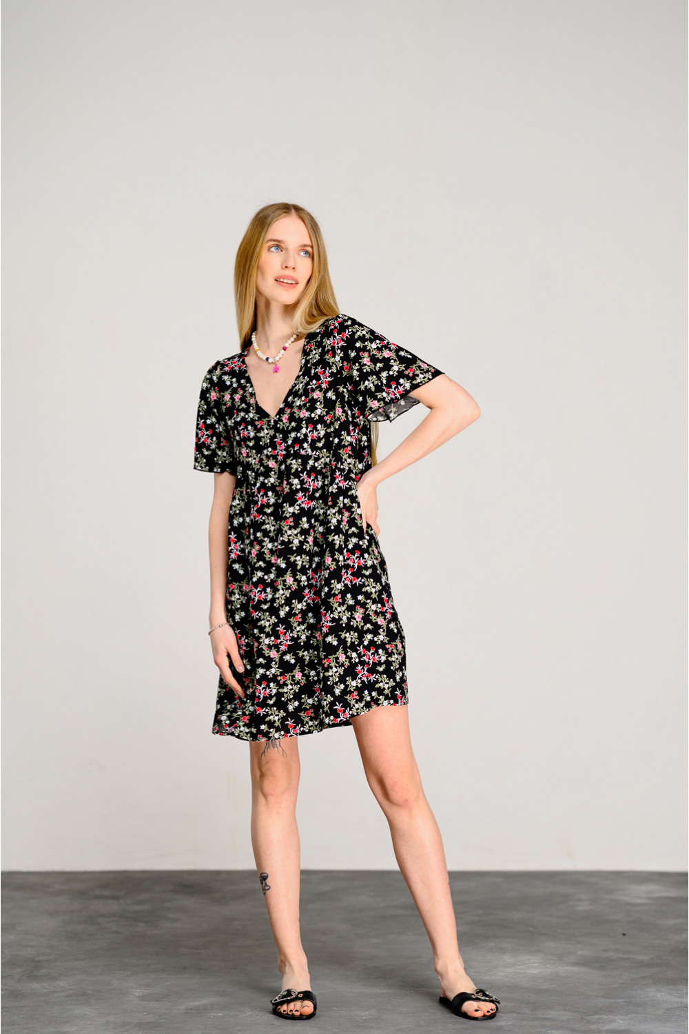 Платье 6464 Черный