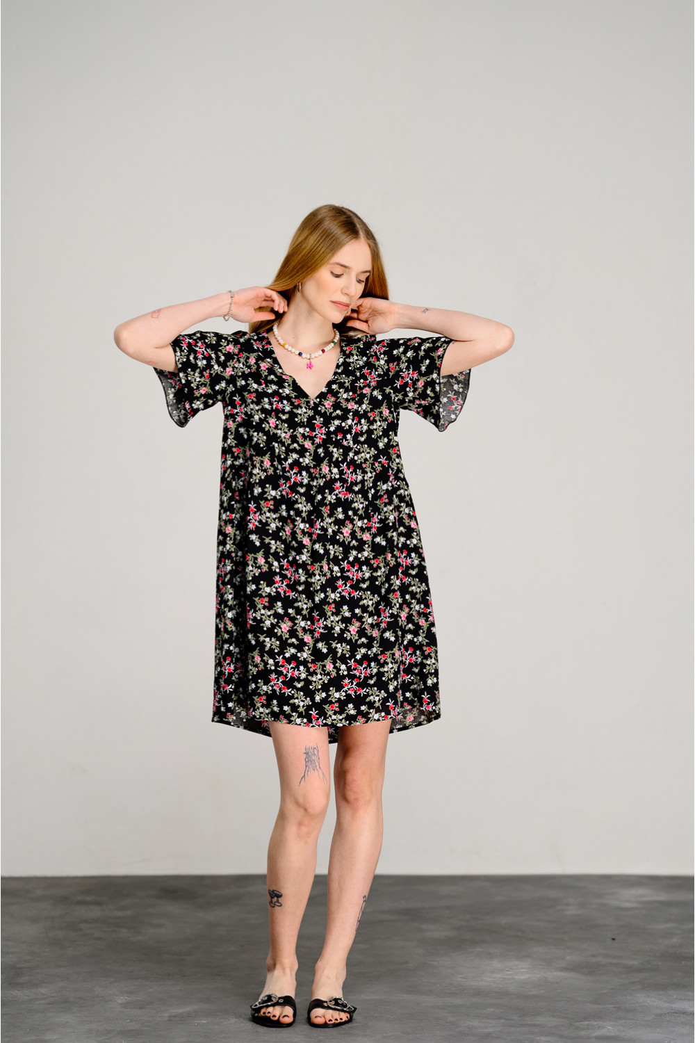 Платье 6464 Черный