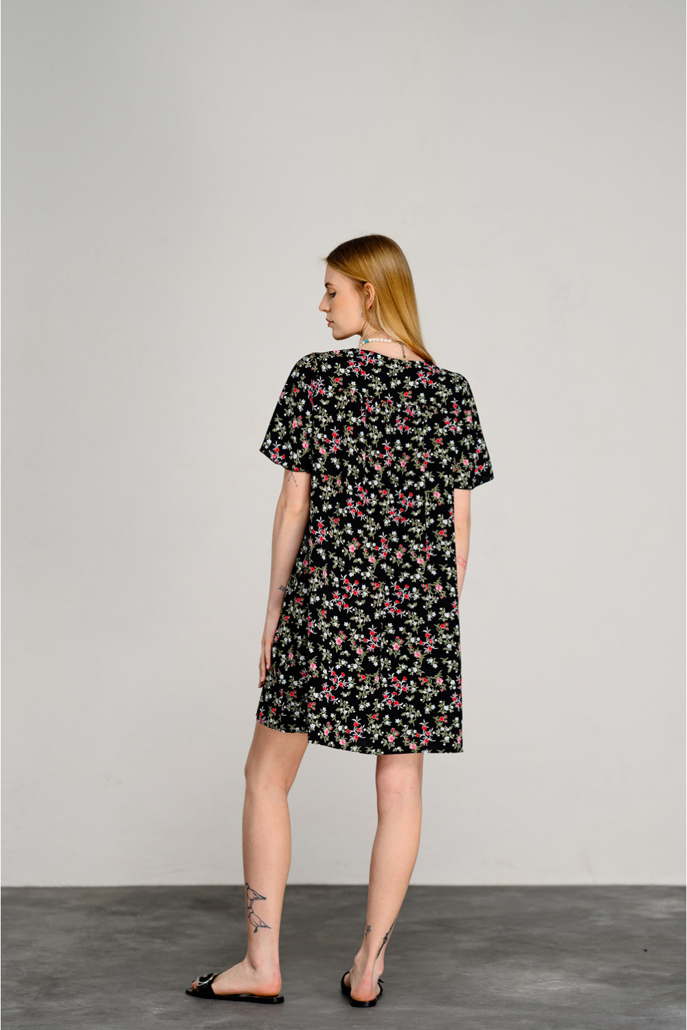 Платье 6464 Черный