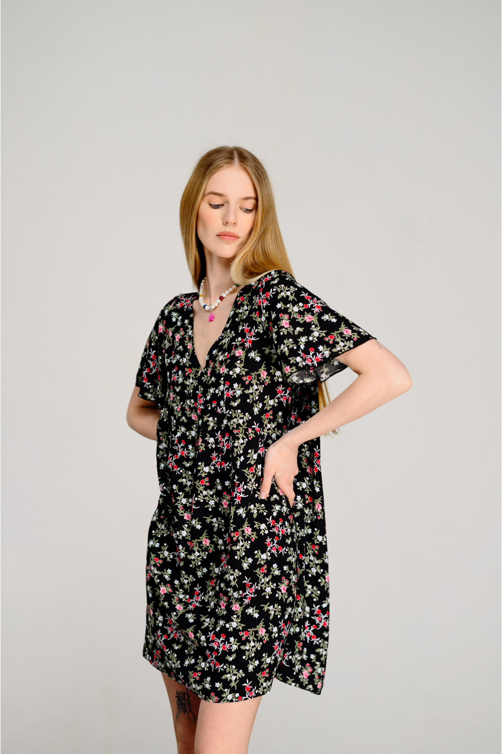 Платье 6464 Черный