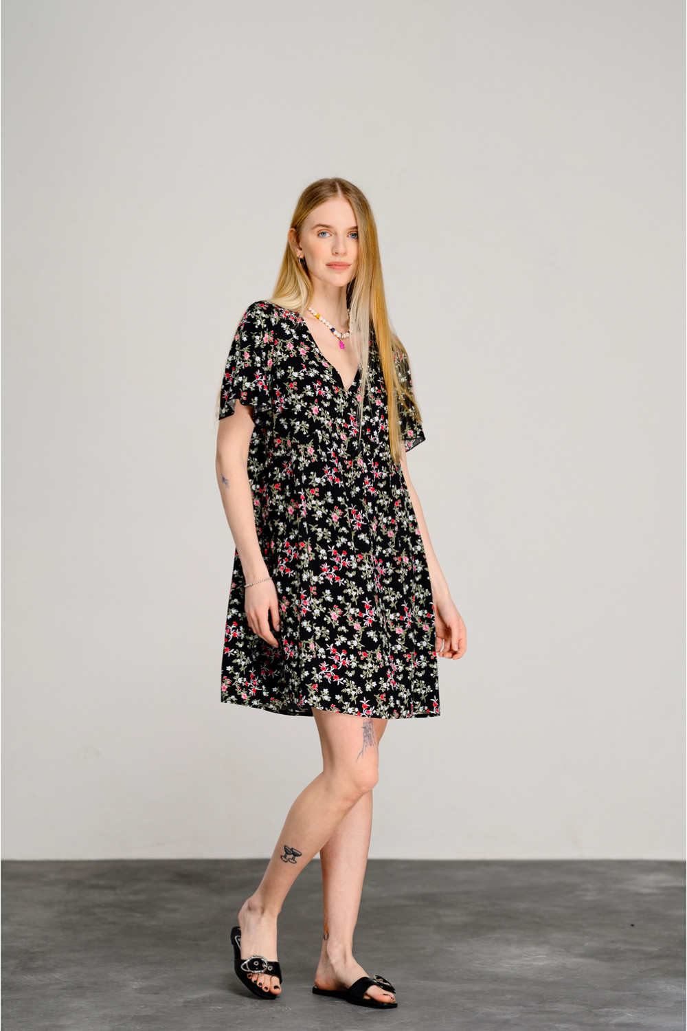 Платье 6464 Черный